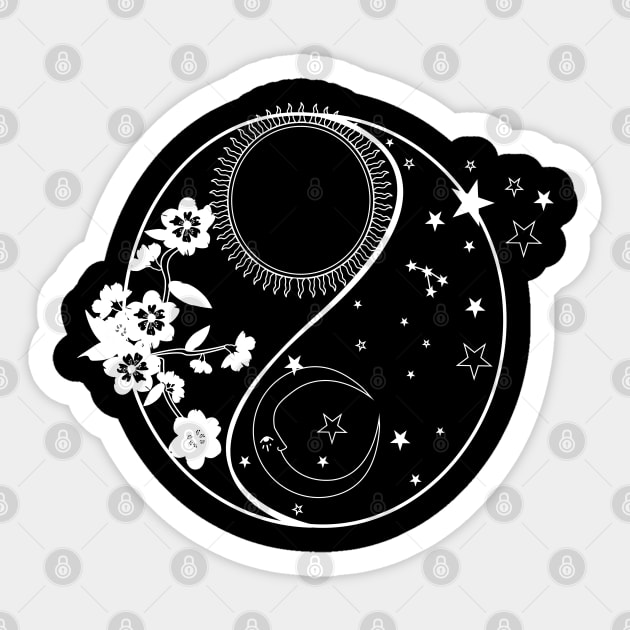 YING-YANG UNIVERSE Sticker by Rikufe